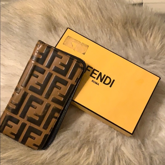 Fendi Accessories - Fendi IPhone XS folio case